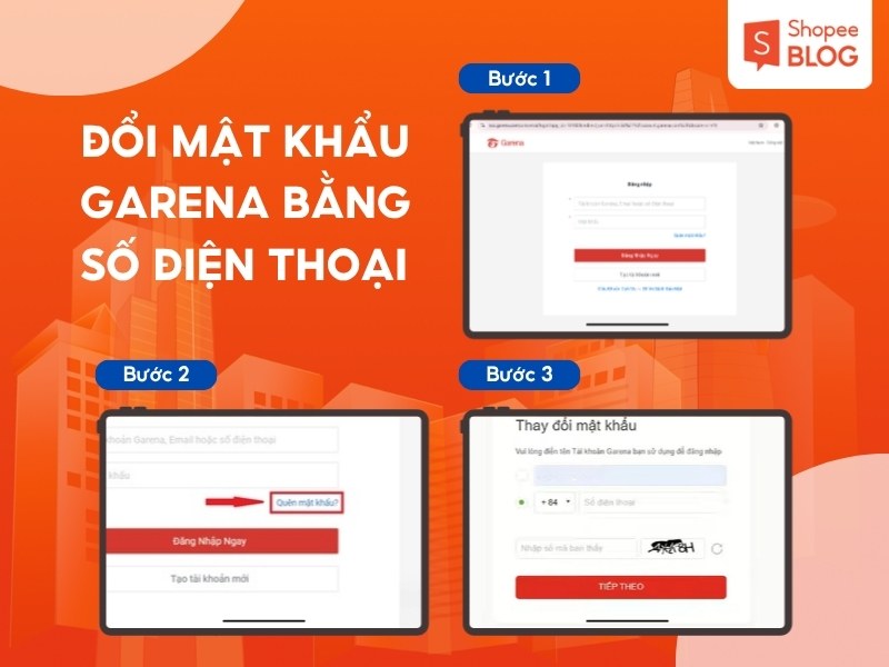 Cách đổi mật khẩu Liên Quân bằng số điện thoại