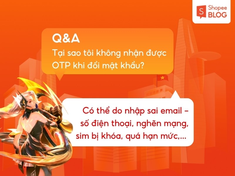 Lý do không nhận được OTP Liên Quân