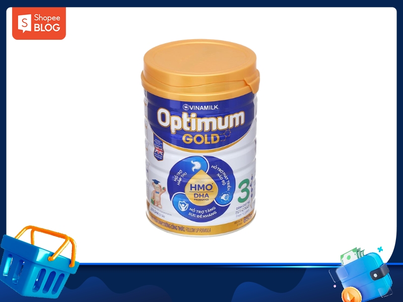 Dòng sữa Optimum Gold đáng tin cậy