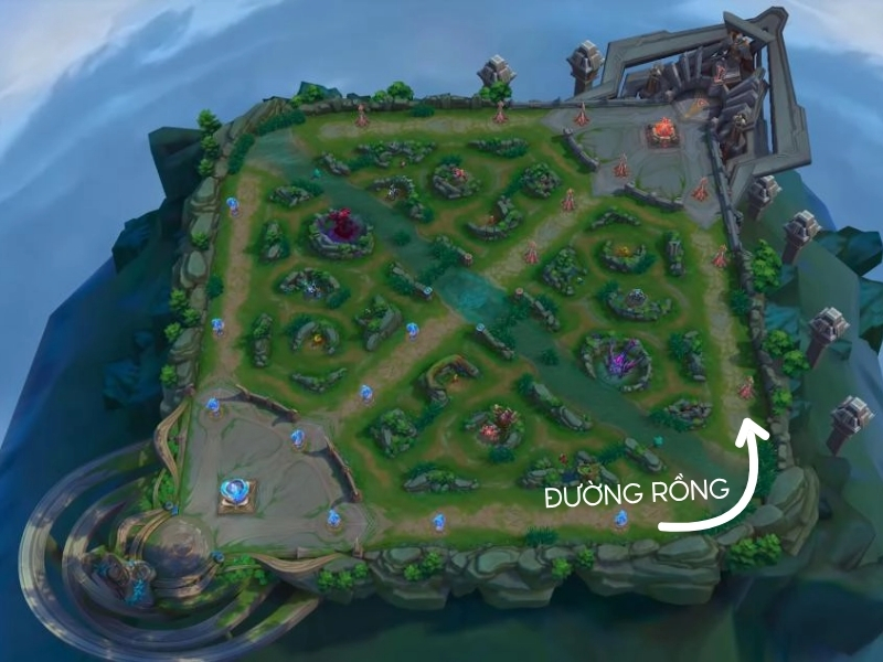 Đường Rồng (Bot Lane) trong liên quân