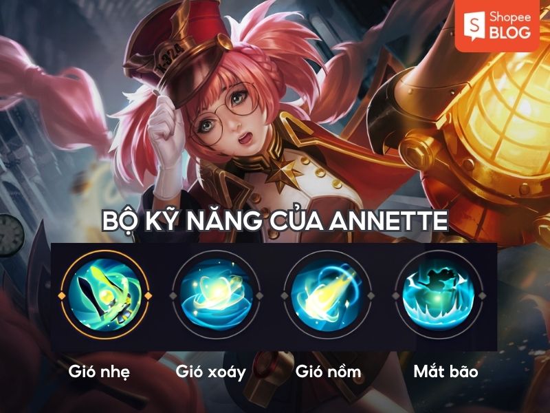 Bộ kỹ năng Annette