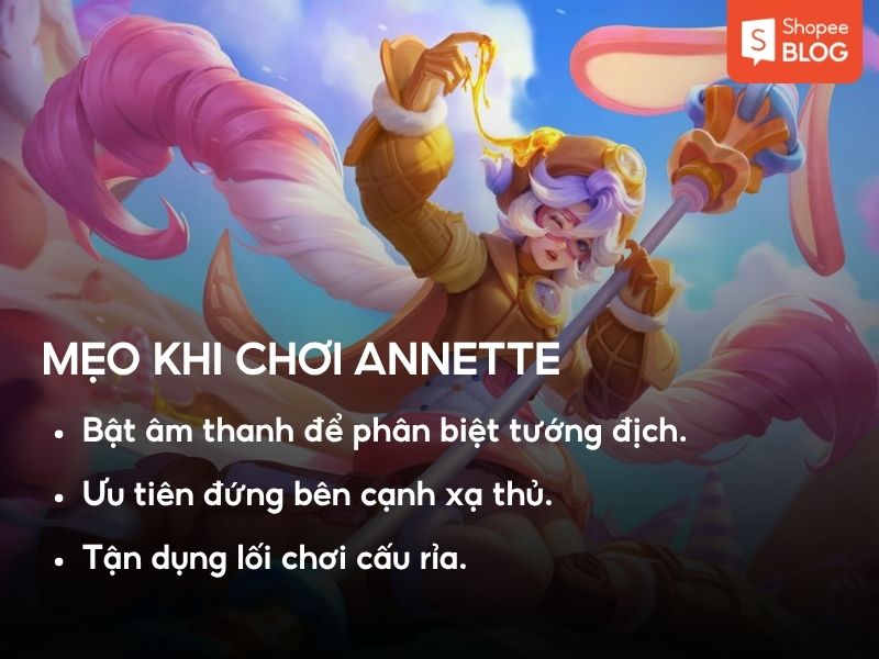 Mẹo chơi Annette