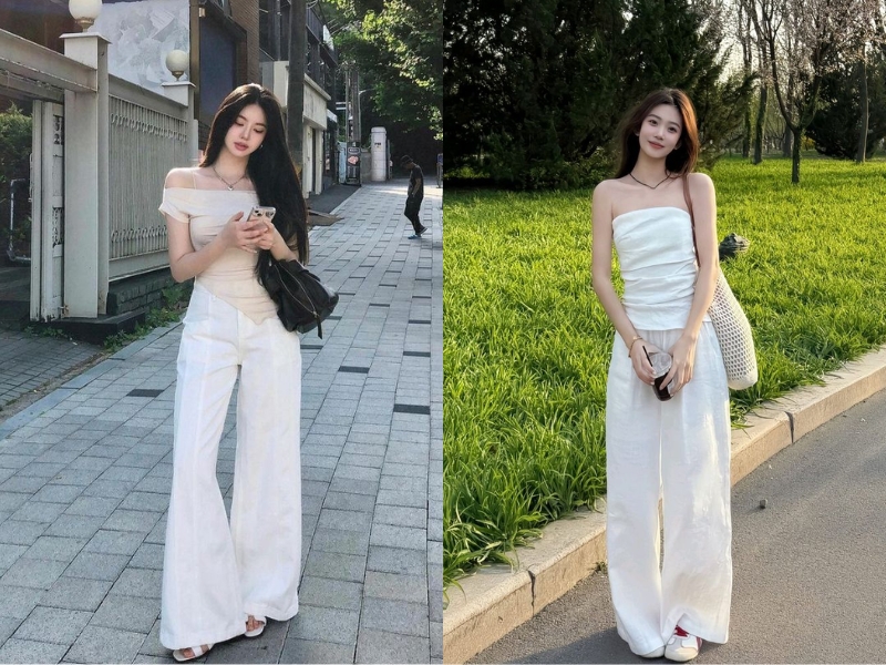 Phối đồ phong cách nữ tính