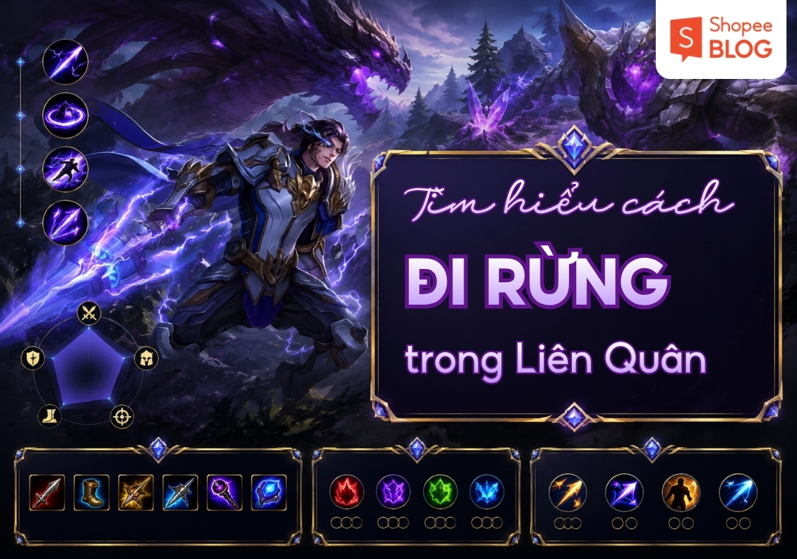 cách đi rừng liên quân