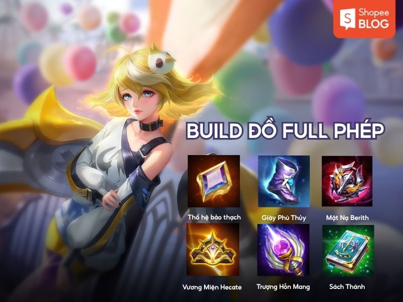 Build đồ full phép cách chơi Rouie