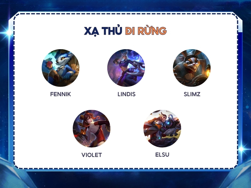 Xạ thủ đi rừng trong Liên Quân.