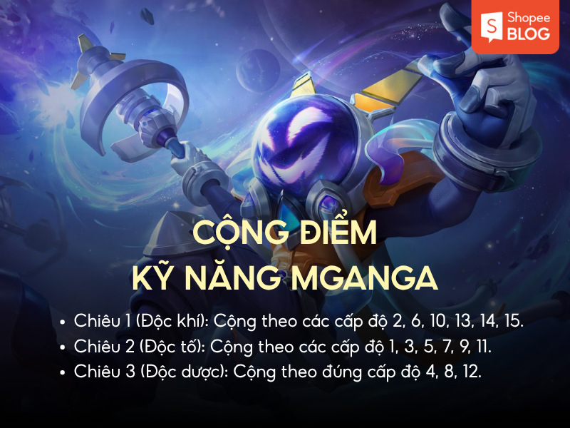 Cách cộng điểm kỹ năng Mganga Liên Quân Mobile
