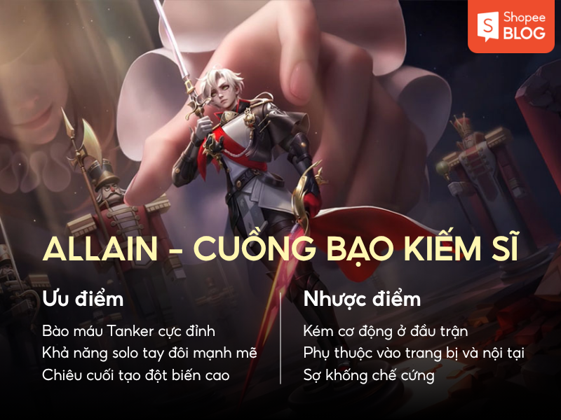 ưu nhược điểm của Allain