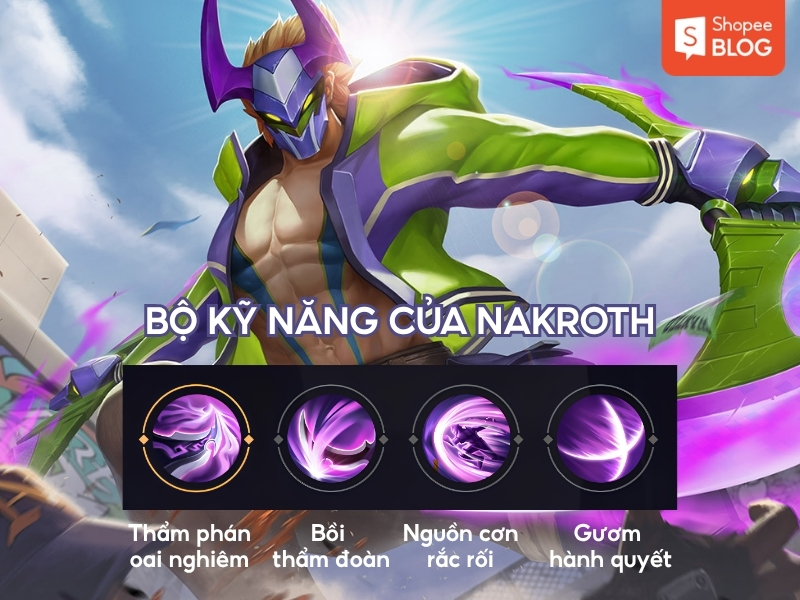 Kỹ năng của tướng Nakroth