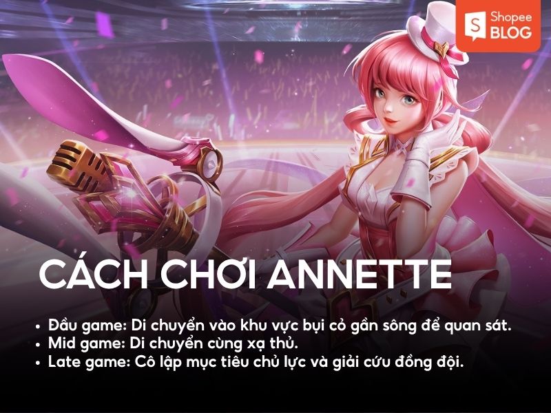 Các giai đoạn tướng Annette