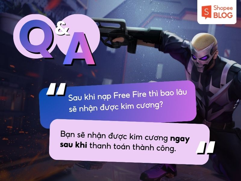 Giải đáp thắc mắc về cách nạp Free Fire