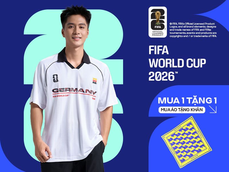 BST bản quyền Coolmate FIFA World Cup 2026™