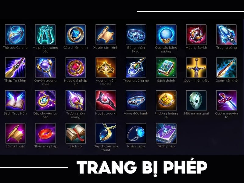 Nhóm trang bị Phép Liên Quân