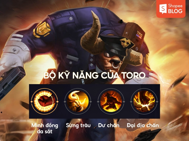 Kỹ năng tướng Toro