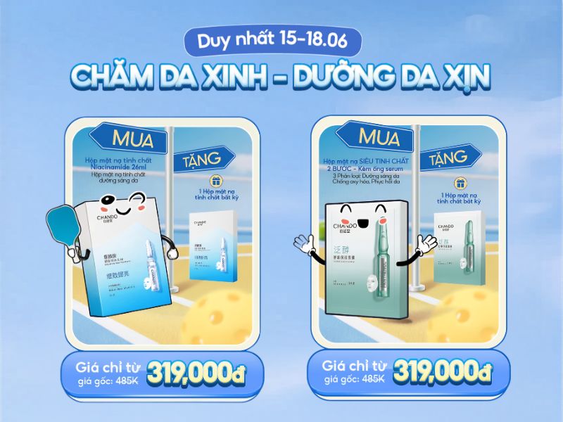 Siêu hội Super Brand Festival CHANDO trên Shopee