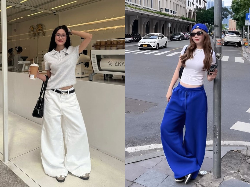 Phối đồ với quần phong cách năng động