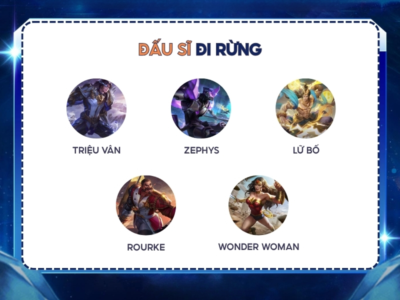 Đấu sĩ đi rừng trong Liên Quân.