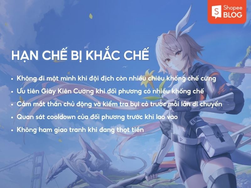 Cách hạn chế khắc chế