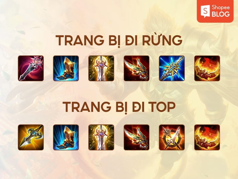 Cách trang bị đồ Ngộ Không full chí mạng