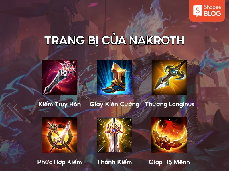 Trang bị của Nakroth