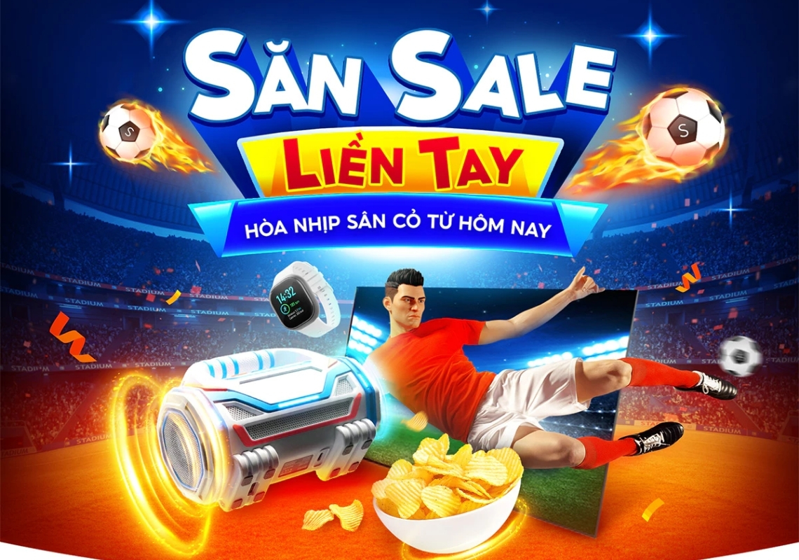 shopee hòa nhịp sân cỏ 2026