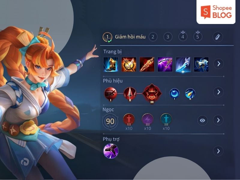 Cách lên đồ Airi Liên Quân