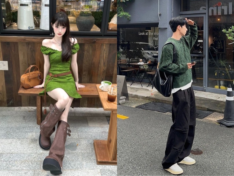 Phối đồ theo mệnh Mộc