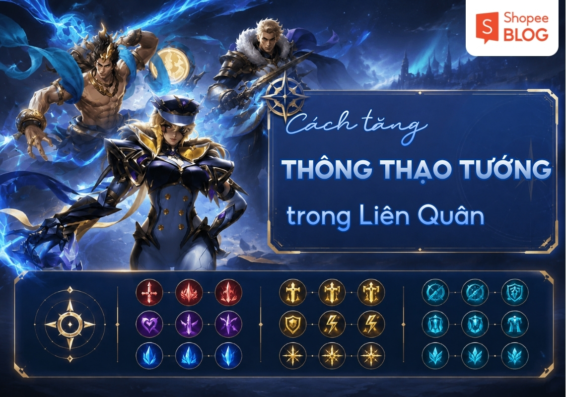 cách tăng thông thạo tướng liên quân nhanh