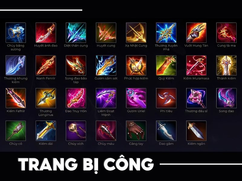 Nhóm trang bị Công Liên Quân