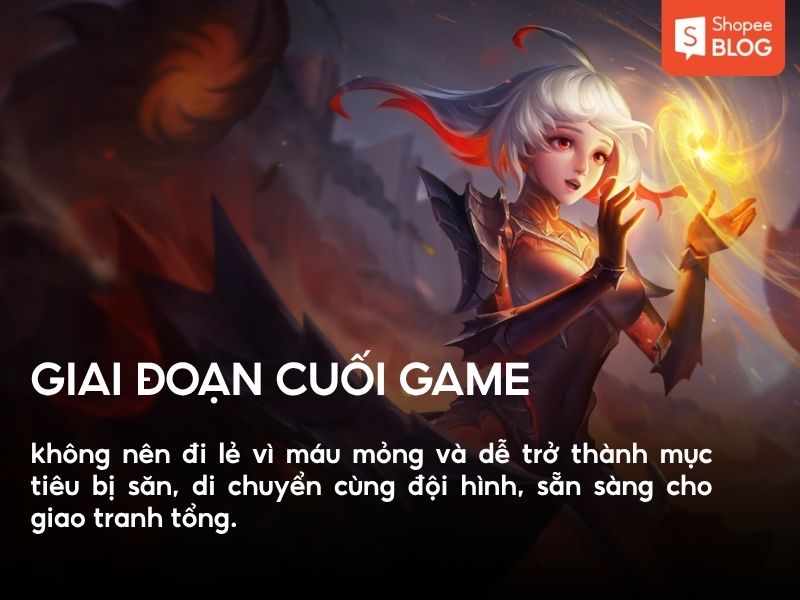 Giai đoạn cuối game chơi Rouie
