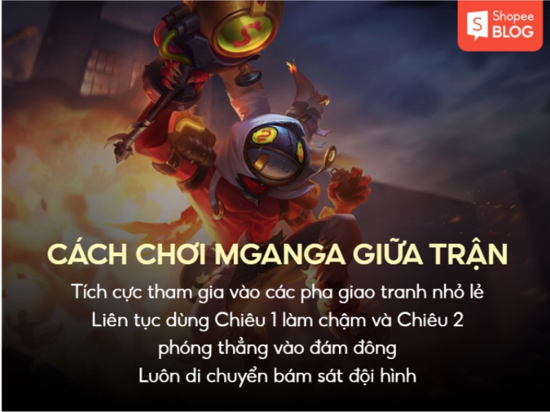 Cách chơi Mganga ở giai đoạn giữa trận