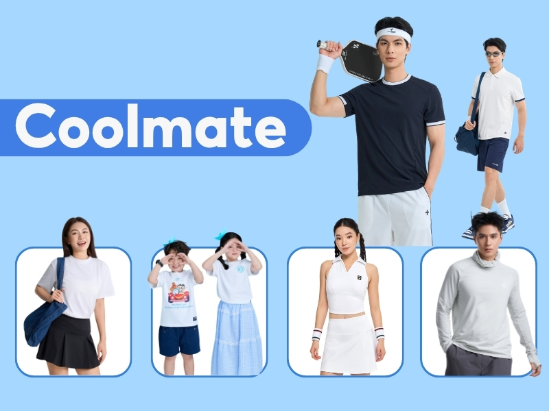 Các mẫu thời trang của Coolmate