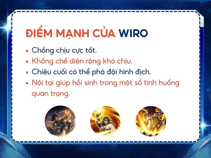 cách chơi wiro