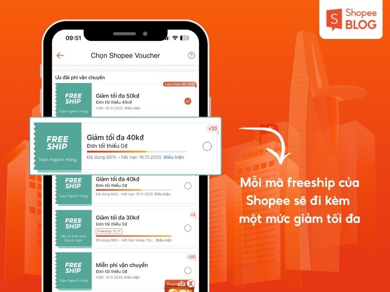 Giải đáp về mã miễn phí vận chuyển Shopee