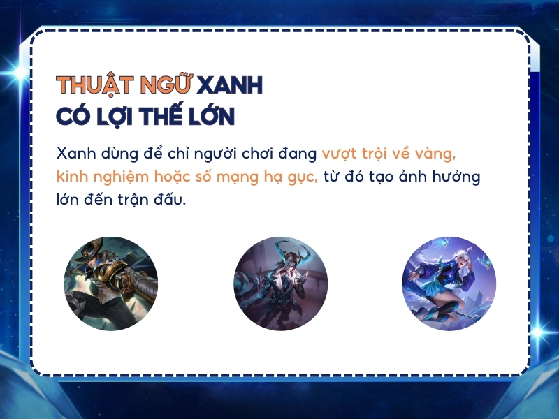 Thuật ngữ Xanh trong Liên Quân.