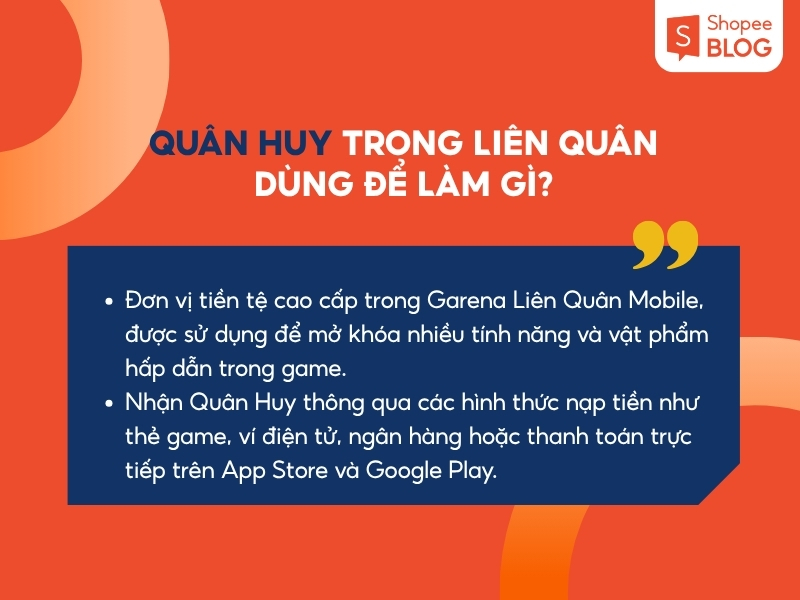 Quân huy trong Liên Quân là gì