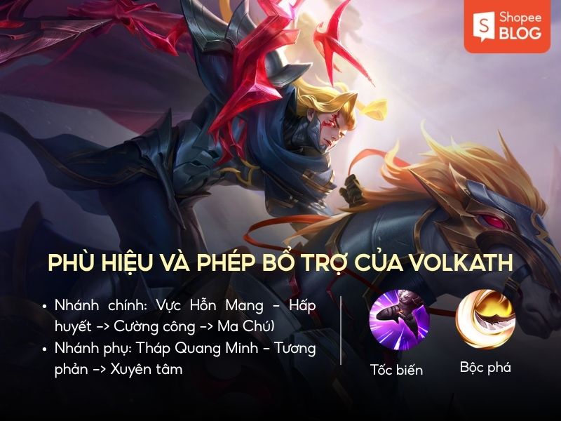 phép bổ trợ và phù hiệu của Volkath