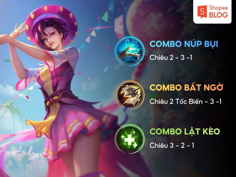 Các combo chiêu thức của Natalya