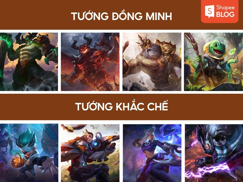tướng khắc chế và đồng minh của Ngộ Không