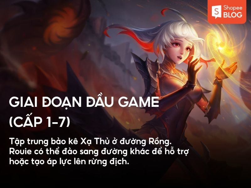 Giai đoạn đầu game chơi Rouie