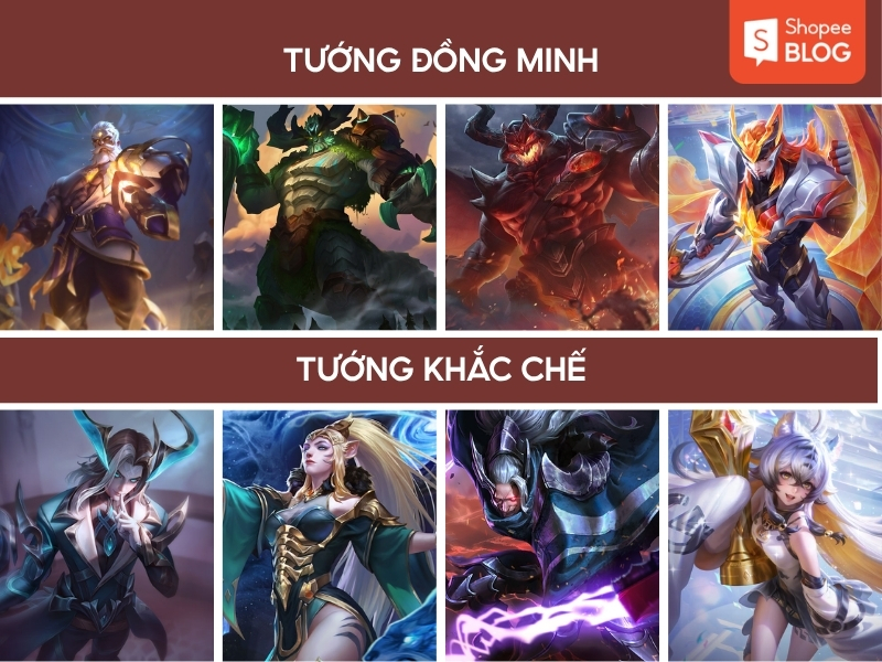 Khắc chế và đồng minh của Tulen