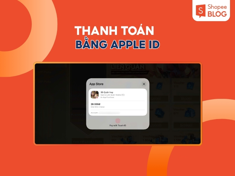 Thanh toán bằng Apple ID trực tiếp trên iOS