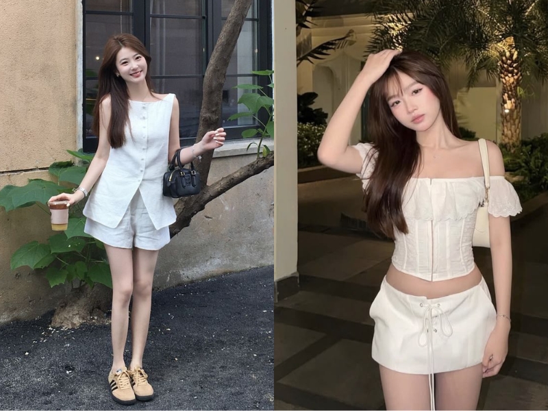 phối đồ khi đi cà phê, chụp ảnh