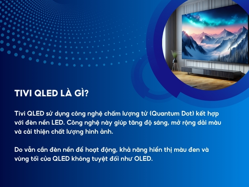 Tivi QLED là gì?