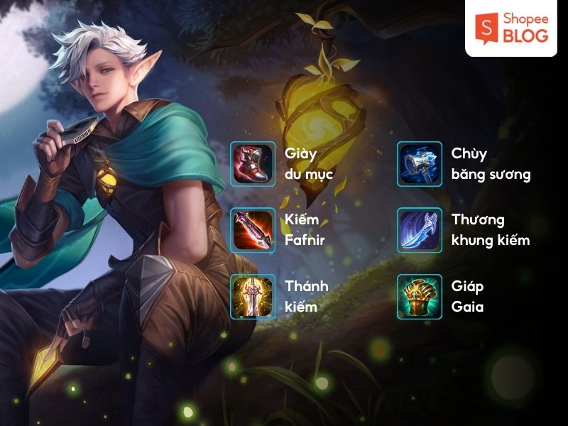 Trang bị cho Eland'orr đi AD