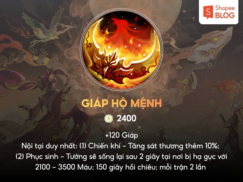 Giáp hộ mệnh Liên Quân