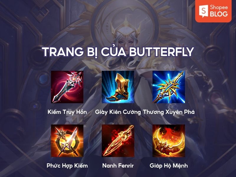 Trang bị Butterfly