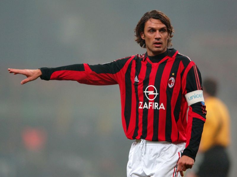 paolo maudini hậu vệ cầu thủ bóng đá