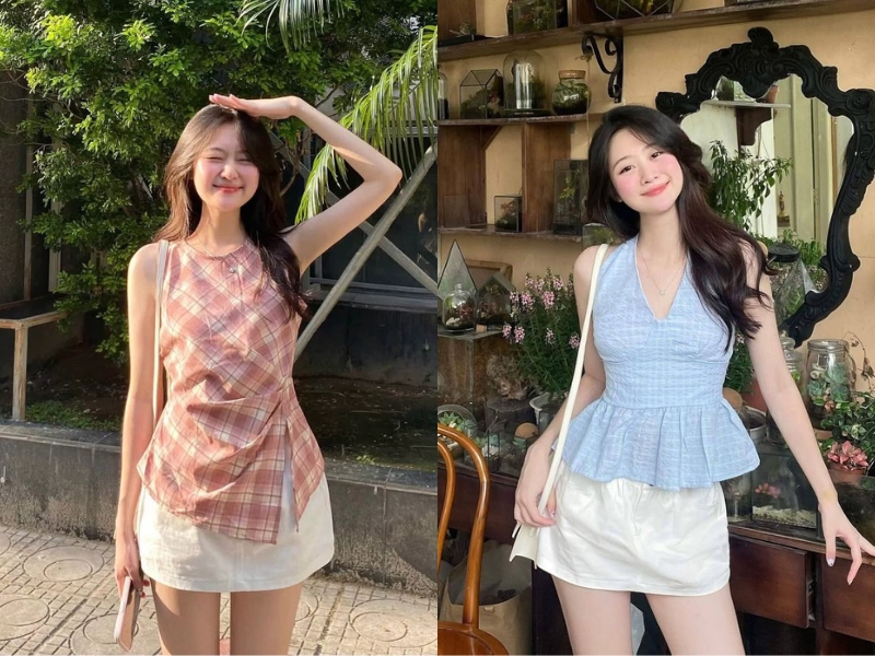 Phối đồ với áo hợp đi chơi 