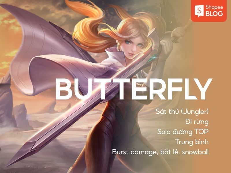 Tướng Butterfly trong liên quân